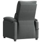 vidaXL Massagesessel Elektrisch Dunkelgrau Stoff vidaXL Massagesessel Elektrisch Dunkelgrau Stoff