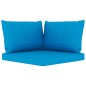 vidaXL 6-tlg. Garten-Lounge-Set mit Hellblauen Kissen vidaXL 6-tlg. Garten-Lounge-Set mit Hellblauen Kissen
