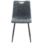 vidaXL Esszimmerstühle 2 Stk. Schwarz Kunstleder vidaXL Esszimmerstühle 2 Stk. Schwarz Kunstleder