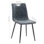 vidaXL Esszimmerstühle 2 Stk. Schwarz Kunstleder vidaXL Esszimmerstühle 2 Stk. Schwarz Kunstleder