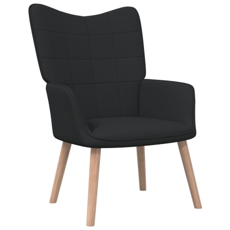 vidaXL Relaxsessel Schwarz Stoff