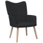 vidaXL Relaxsessel Schwarz Stoff vidaXL Relaxsessel Schwarz Stoff