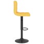 vidaXL Barhocker 2 Stk. Senfgelb Stoff vidaXL Barhocker 2 Stk. Senfgelb Stoff