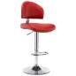 vidaXL Barhocker 2 Stk. Weinrot Kunstleder vidaXL Barhocker 2 Stk. Weinrot Kunstleder
