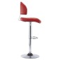 vidaXL Barhocker 2 Stk. Weinrot Kunstleder vidaXL Barhocker 2 Stk. Weinrot Kunstleder