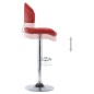 vidaXL Barhocker 2 Stk. Weinrot Kunstleder vidaXL Barhocker 2 Stk. Weinrot Kunstleder
