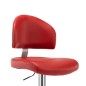 vidaXL Barhocker 2 Stk. Weinrot Kunstleder vidaXL Barhocker 2 Stk. Weinrot Kunstleder