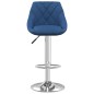 vidaXL Barhocker 2 Stk. Blau Samt vidaXL Barhocker 2 Stk. Blau Samt