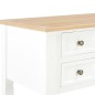 vidaXL Schreibtisch Weiß 109,5 x 45 x 77,5 cm Holz vidaXL Schreibtisch Weiß 109,5 x 45 x 77,5 cm Holz