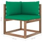 vidaXL 7-tlg. Garten-Lounge-Set aus Paletten mit Kissen Kiefernholz vidaXL 7-tlg. Garten-Lounge-Set aus Paletten mit Kissen Kiefernholz