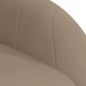 vidaXL Barhocker 2 Stk. Taupe Stoff vidaXL Barhocker 2 Stk. Taupe Stoff