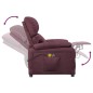 vidaXL Massagesessel Elektrisch Lila Stoff vidaXL Massagesessel Elektrisch Lila Stoff