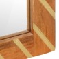 vidaXL 2-tlg. Badschrank-Set Braun und Schwarz Massivholz Mango vidaXL 2-tlg. Badschrank-Set Braun und Schwarz Massivholz Mango
