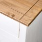 vidaXL Beistellschrank Weiß 80×40×73 cm Panama-Kiefer vidaXL Beistellschrank Weiß 80×40×73 cm Panama-Kiefer