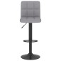 vidaXL Barhocker Hellgrau Stoff vidaXL Barhocker Hellgrau Stoff
