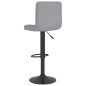 vidaXL Barhocker Hellgrau Stoff vidaXL Barhocker Hellgrau Stoff