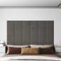 vidaXL Wandpaneele 12 Stk. Dunkelgrau 30x30 cm Samt 1,08 m² vidaXL Wandpaneele 12 Stk. Dunkelgrau 30x30 cm Samt 1,08 m²