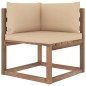 vidaXL 6-tlg. Garten-Lounge-Set aus Paletten mit Kissen Kiefernholz vidaXL 6-tlg. Garten-Lounge-Set aus Paletten mit Kissen Kiefernholz