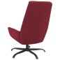 vidaXL Relaxsessel Weinrot Samt vidaXL Relaxsessel Weinrot Samt