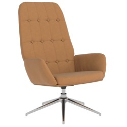 vidaXL Relaxsessel Taupe Wildleder-Optik