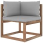 vidaXL 5-tlg. Garten-Lounge-Set aus Paletten mit Kissen Kiefernholz vidaXL 5-tlg. Garten-Lounge-Set aus Paletten mit Kissen Kiefernholz