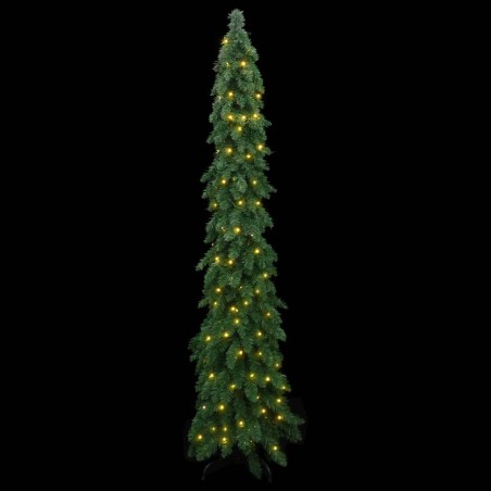 vidaXL Künstlicher Weihnachtsbaum mit 130 LEDs 210 cm