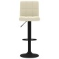vidaXL Barhocker 2 Stk. Creme Samt vidaXL Barhocker 2 Stk. Creme Samt