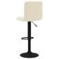 vidaXL Barhocker 2 Stk. Creme Samt vidaXL Barhocker 2 Stk. Creme Samt