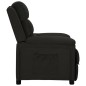 vidaXL Relaxsessel Schwarz Stoff vidaXL Relaxsessel Schwarz Stoff