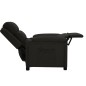 vidaXL Relaxsessel Schwarz Stoff vidaXL Relaxsessel Schwarz Stoff