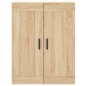 vidaXL Highboard Sonoma-Eiche 69,5x34x180 cm Holzwerkstoff vidaXL Highboard Sonoma-Eiche 69,5x34x180 cm Holzwerkstoff