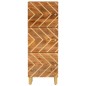 vidaXL Highboard Braun und Schwarz 40x33,5x110 cm Massivholz Mango vidaXL Highboard Braun und Schwarz 40x33,5x110 cm Massivholz Mango