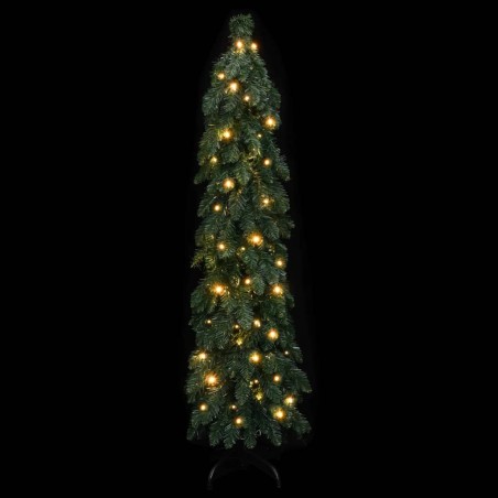 vidaXL Künstlicher Weihnachtsbaum mit 80 LEDs 150 cm