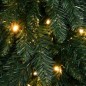 vidaXL Künstlicher Weihnachtsbaum mit 80 LEDs 150 cm vidaXL Künstlicher Weihnachtsbaum mit 80 LEDs 150 cm
