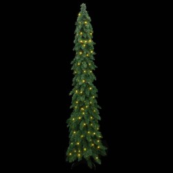 vidaXL Künstlicher Weihnachtsbaum mit 100 LEDs 180 cm