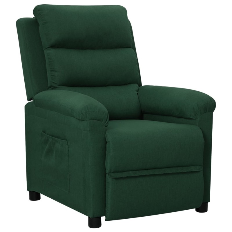 vidaXL Relaxsessel Dunkelgrün Stoff vidaXL Relaxsessel Dunkelgrün Stoff