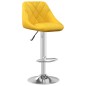 vidaXL Barhocker 2 Stk. Senfgelb Samt vidaXL Barhocker 2 Stk. Senfgelb Samt