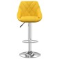 vidaXL Barhocker 2 Stk. Senfgelb Samt vidaXL Barhocker 2 Stk. Senfgelb Samt