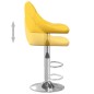 vidaXL Barhocker 2 Stk. Senfgelb Samt vidaXL Barhocker 2 Stk. Senfgelb Samt
