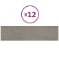 vidaXL Wandpaneele 12 Stk. Hellgrau 60x15 cm Samt 1,08 m² vidaXL Wandpaneele 12 Stk. Hellgrau 60x15 cm Samt 1,08 m²