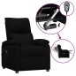 vidaXL Relaxsessel Elektrisch Schwarz Stoff vidaXL Relaxsessel Elektrisch Schwarz Stoff
