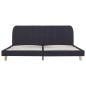 vidaXL Bettgestell Dunkelgrau Stoff 180×200 cm vidaXL Bettgestell Dunkelgrau Stoff 180×200 cm