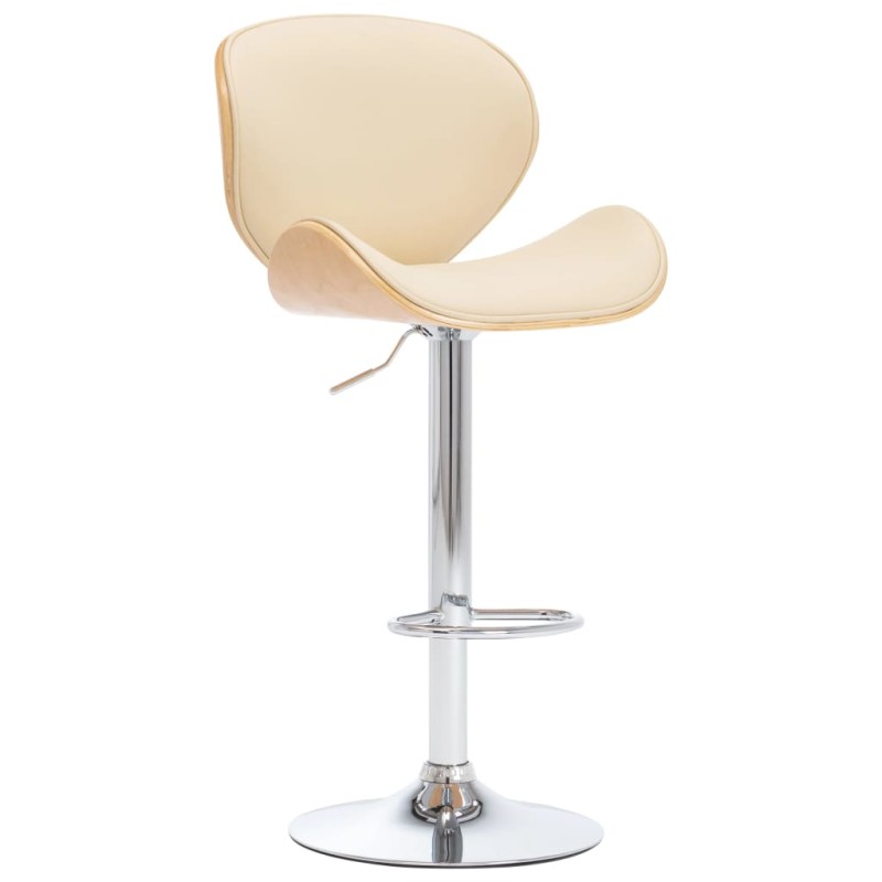 vidaXL Barhocker Creme Kunstleder vidaXL Barhocker Creme Kunstleder