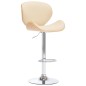 vidaXL Barhocker Creme Kunstleder vidaXL Barhocker Creme Kunstleder