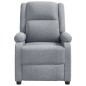 vidaXL Relaxsessel Hellgrau Stoff vidaXL Relaxsessel Hellgrau Stoff