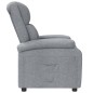 vidaXL Relaxsessel Hellgrau Stoff vidaXL Relaxsessel Hellgrau Stoff