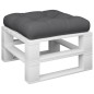 vidaXL Palettenkissen Grau 58x58x10 cm Stoff vidaXL Palettenkissen Grau 58x58x10 cm Stoff