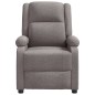 vidaXL Ohrensessel mit Massagefunktion Taupe Stoff vidaXL Ohrensessel mit Massagefunktion Taupe Stoff