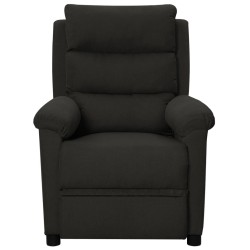vidaXL Massagesessel Schwarz Stoff