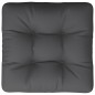 vidaXL Palettenkissen Grau 58x58x10 cm Stoff vidaXL Palettenkissen Grau 58x58x10 cm Stoff